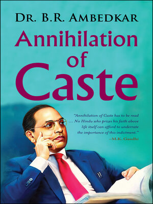 cover image of Annihilation of Caste